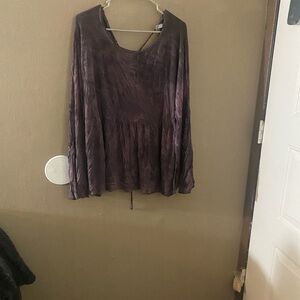 Xhilaration Women's Deep Purple Blouse